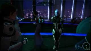 Mass Effect 1: Liara and Shepard dance in Slomo