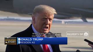 Trump Menolak Bertanggung Jawab atas Tragedi Capitol