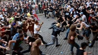 СТЕНА СМЕРТИ - Дикий Слэм на Рок концертах