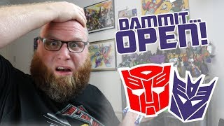 Dammit, Open: Til All Are Small! Transformers and Third Party Toys Unboxing!