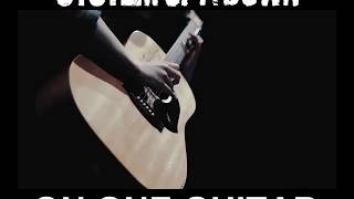 Парень нереально круто играет System Of A Down - Toxicity  на одной гитаре