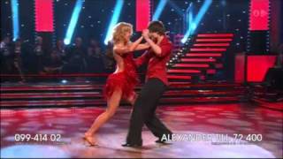 Alexander Rybak & Malin Johansson - Salsa / Let's Dance (11.03.2011)