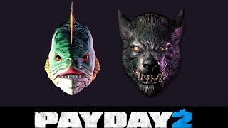 PAYDAY 2 | РЕДКИЕ МАСКИ Halloween 2014 Exclusive Lycanwulf and The One Below Masks