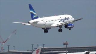 ◇世界一寒い国からの飛来！◇Yakutia Airlines RA890011 Sukhol SuperJet199 35◇成田空港　Landing・Takeoff◇nrt hhh