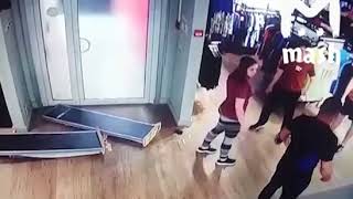 Массовая драка в магазине Adidas в Москве