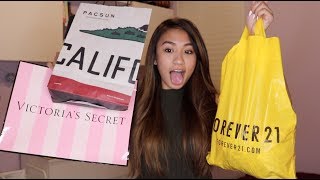HUGE SUMMER CLOTHING TRY-ON HAUL 2017