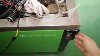 Testing NT3000B EUI/EUP controller on conventional injection pump test bench