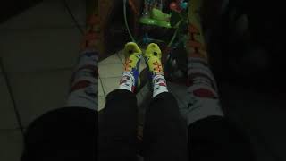 my feet with socks