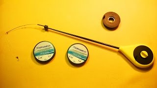 Оснащение зимней удочки для ловли рыбы зимой.Карп.Плотва.Лещ.Карась.Рыбалка.Fishing