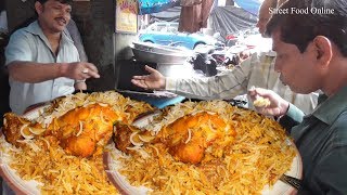 Chicken Biryani 70 Rs Per Plate & Mutton Biryani 90 Rs Per Plate Selling at Kolkata Street Food