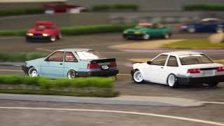 STREET BREAK 86 FESTIVAL RWD RC DRIFT 8.6.2017