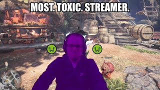 MOST. TOXIC. STREAMER. - (Monster Hunter World - PS4 Pro Performance Setting)