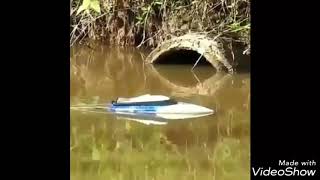 Mancing pakai bot remot kontrol keren