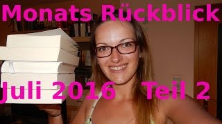 Lesemonat Juli 2016 Teil 2