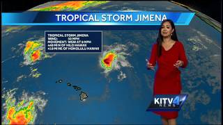 Jimena To Bring Humid Weather