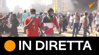 #Sudan: manifestanti contro il golpe militare