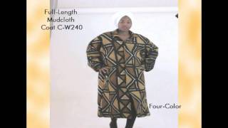 Full-Length Mudcloth Coat | Africa Imports