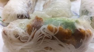 " Chicken & Avocado Rice Paper Roll " Bajias Cooking