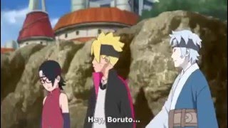 Boruto makes Sarada Blush [Eng Sub]