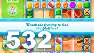 Candy Crush Jelly Saga Level 532 (3 star, No boosters)