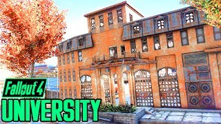Fallout 4 - University Point OVERHAUL & SETTLEMENT! - Mod by Greekrage