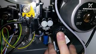Baxi (Fourtech,Eco 4S) меняем датчик ГВС часть 3