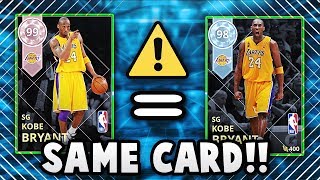 PINK DIAMOND 99 OVERALL KOBE BRYANT IS THE SAME AS THE 98 DIAMOND?? *WARNING* | NBA 2K18 MyTEAM