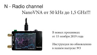 NanoVNA 50 кГц ~ 1,5 ГГц