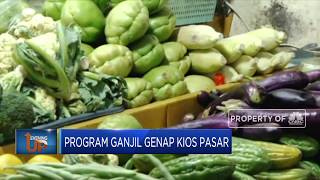 Program Ganjil Genap Kios Pasar