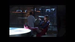 Supergirl Trample + Boots on Desk