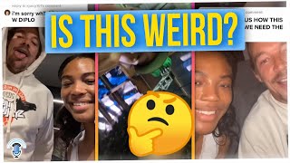 TikTok Star Quenlin Blackwell Defends Living With Diplo (ft. Ricky Shucks)