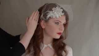How to put in a bird cage veil? by Dirty Fabulous