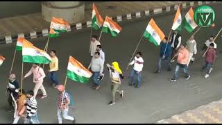RSS workers  are coming towards Jamia to remove protest of Anti-CAA and NRC