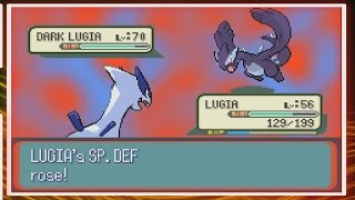 LUGIA Vs DARK LUGIA (Shadow Lugia)- Pokemon Ruby Destiny: Reign of Legends Part 31