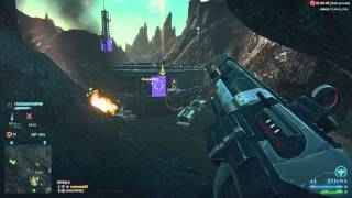 PlanetSide 2 || Америш || Геолабаратория "Дикпорт" || Баг на вход в текстуры горы