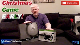 Fanatec Oval Wheel and Universal Hub Unboxing