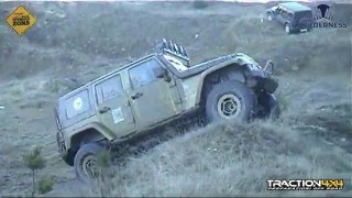 Wrangler JK stock Vs Wrangler JK ARB Vs Grand Cherokee Quadra Drive II