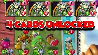 PvZ Heroes Walkthrough 96 - My 4th Bonus Track Buckethead CARD |  8 Super Battles