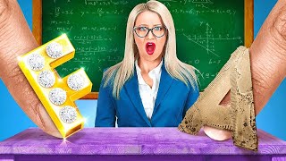 MURID TAJIR VS MURID BOKEK || Situasi Lucu Sehari-hari di Sekolah oleh 123 GO Like!