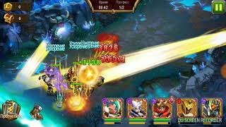 Magic Rush Heroes (хрустальное подземелье 150 уровень) 150 этаж физами