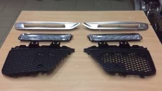 Дневные ходовые огни Mercedes-Benz ML W166 AMG пакет