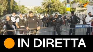 Gerusalemme Est: palestinesi protestano contro gli sfratti a Sheikh Jarrah