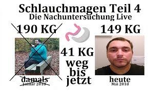 Schlauchmagen Teil 4, viel laufen und das Live Gespräch der Nachuntersuchung