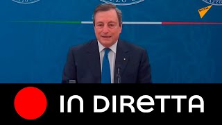 Conferenza stampa del Presidente Draghi