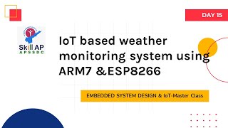 Iot Based Weather monitoring system using ARM7-ESD&IoT Master Class -Day15