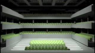 Dee and Charles Wyly Theatre, AT&T Performing Arts Center front view animation