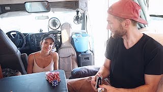 THEY LIVE IN THIS BUS! (And Gamble?)