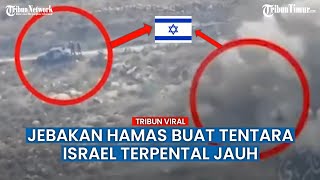 Masuk Perangkap Jebakan Hamas, Israel Diserang Secara Brutal Saat Dijatuhi Rudal
