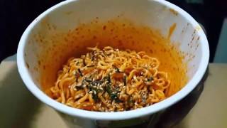 韓國辣麵 配芝士撈麵二合一 take 3 (mukbang/ eating show)