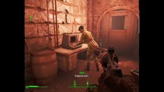 Fallout 4 прохождение без комментариев [Как попасть в Арсенал Замка] Робот СЕРЖАНТ #139